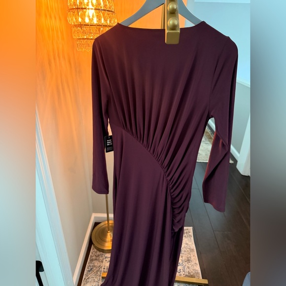 Express Wine Colored Maxi Dress NWT - Picture 4 of 7